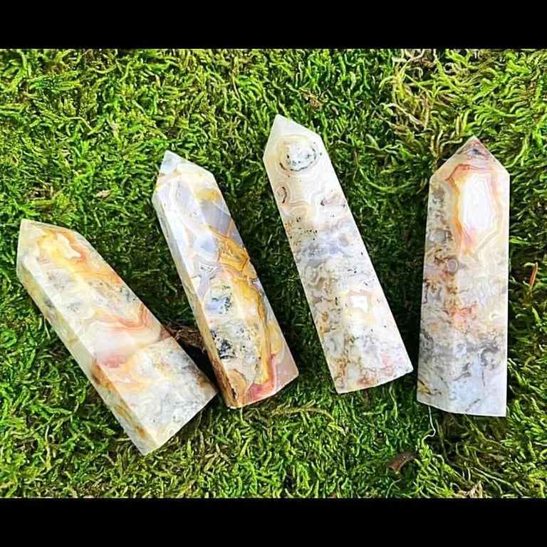 Crazy Lace Agate Towers