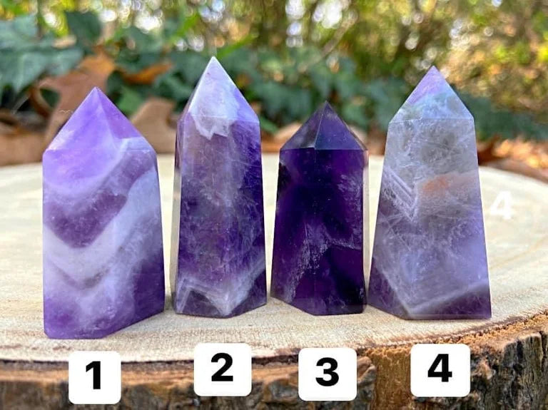 Dream Amethyst Points