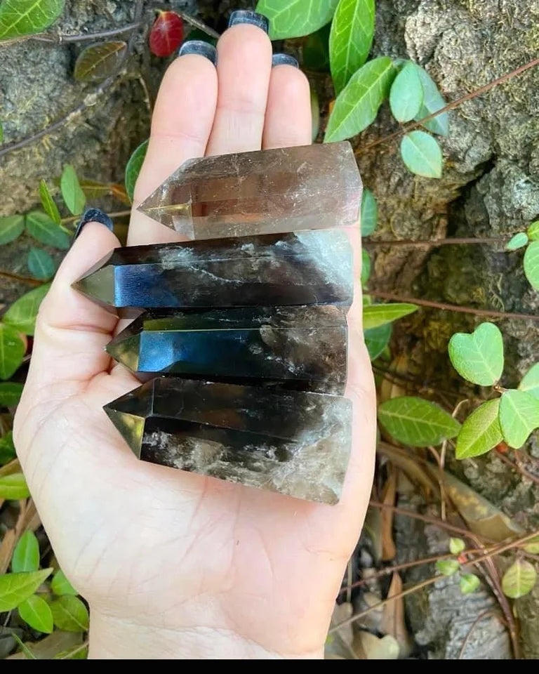 Smoky Quartz Points