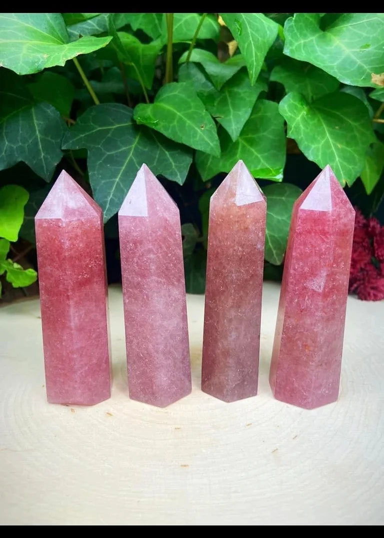 Strawberry Quartz Towers