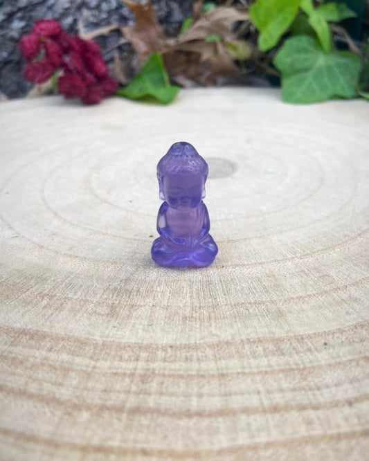 Fluorite Buddha