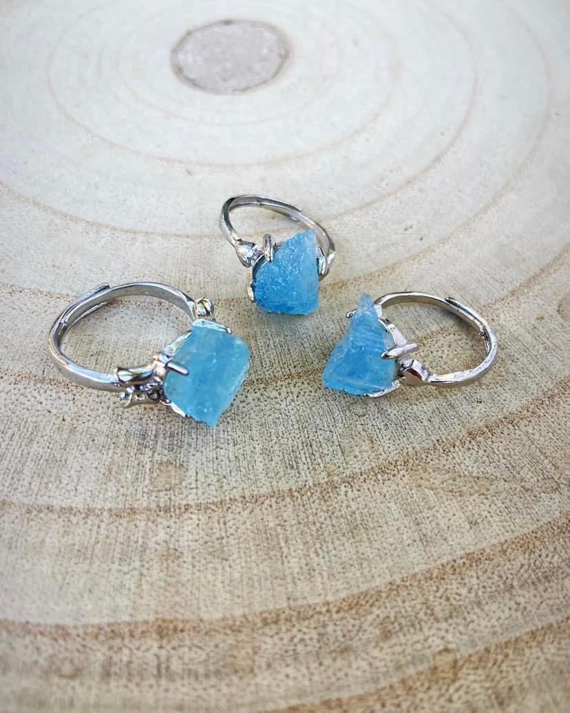 Aquamarine Rings