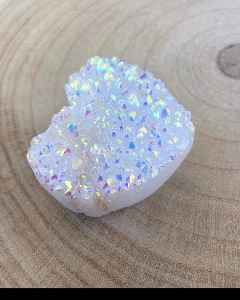 Angel Aura Quartz Heart