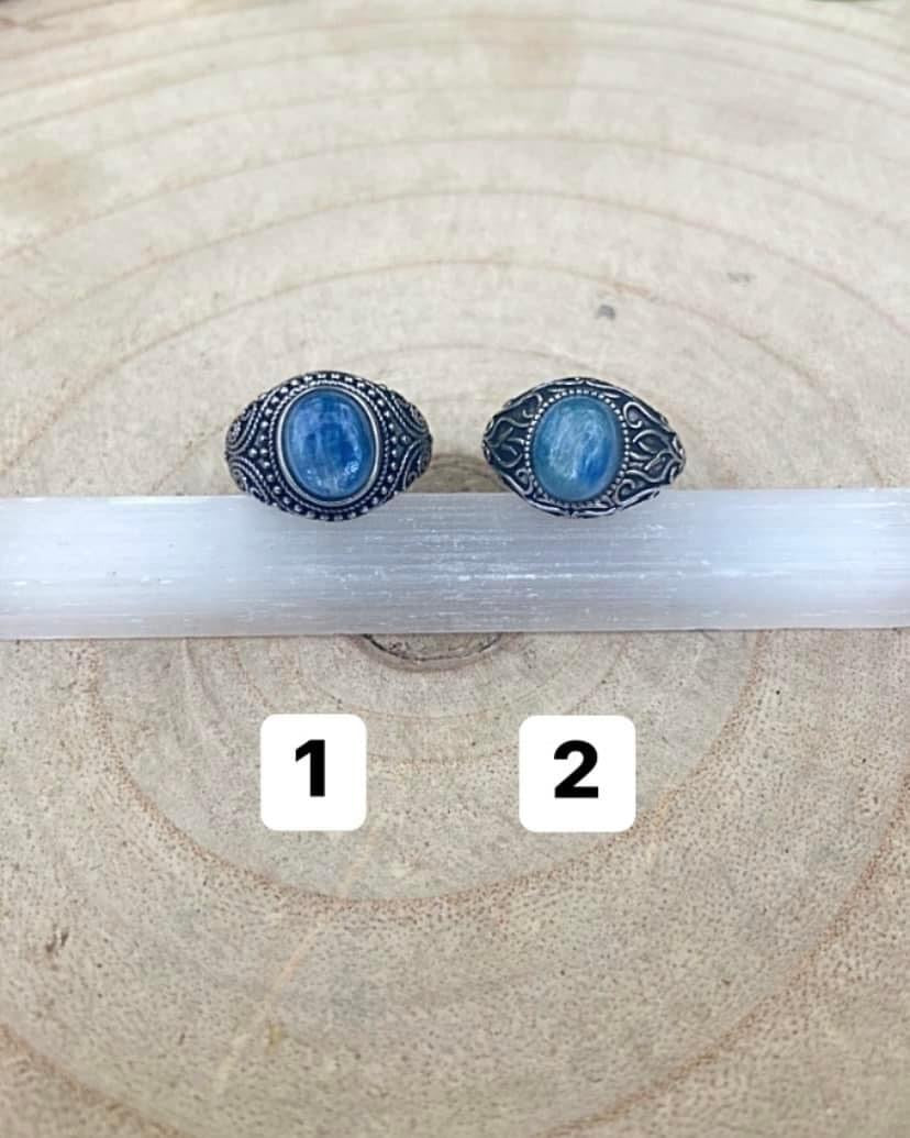 Kyanite Rings