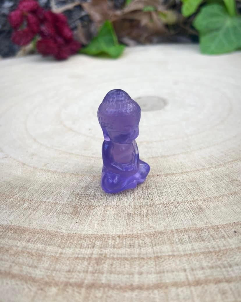 Fluorite Buddha