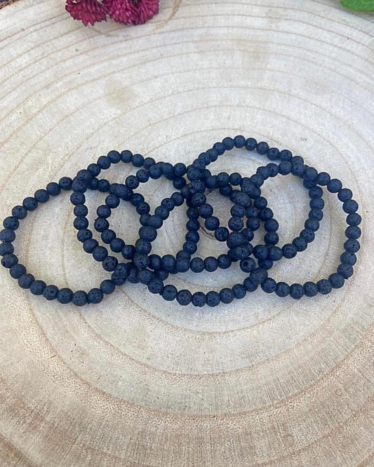 Lava Stone Bracelets 6mm