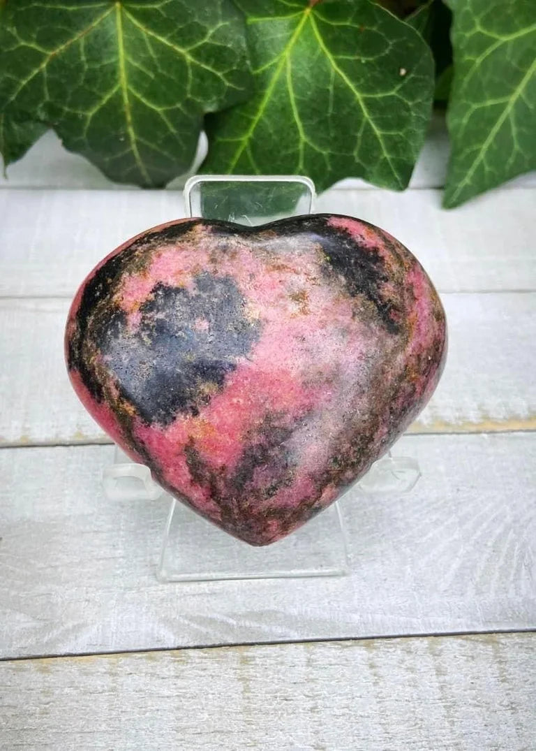 Rhodonite Heart