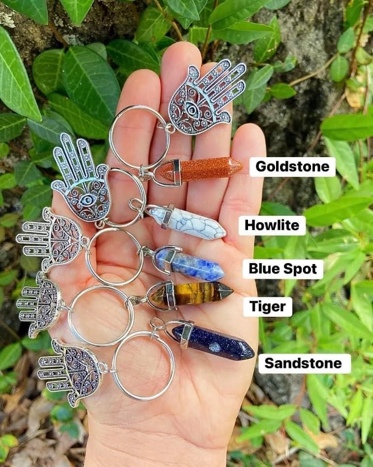 Hamsa Pencil Point Keychains