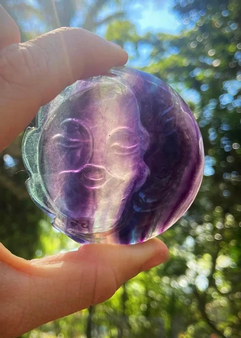 Fluorite Sun & Moon