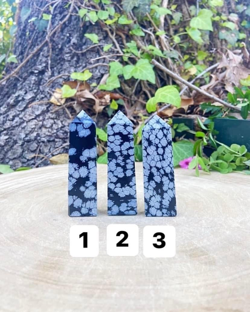 Snowflake Obsidian Towers