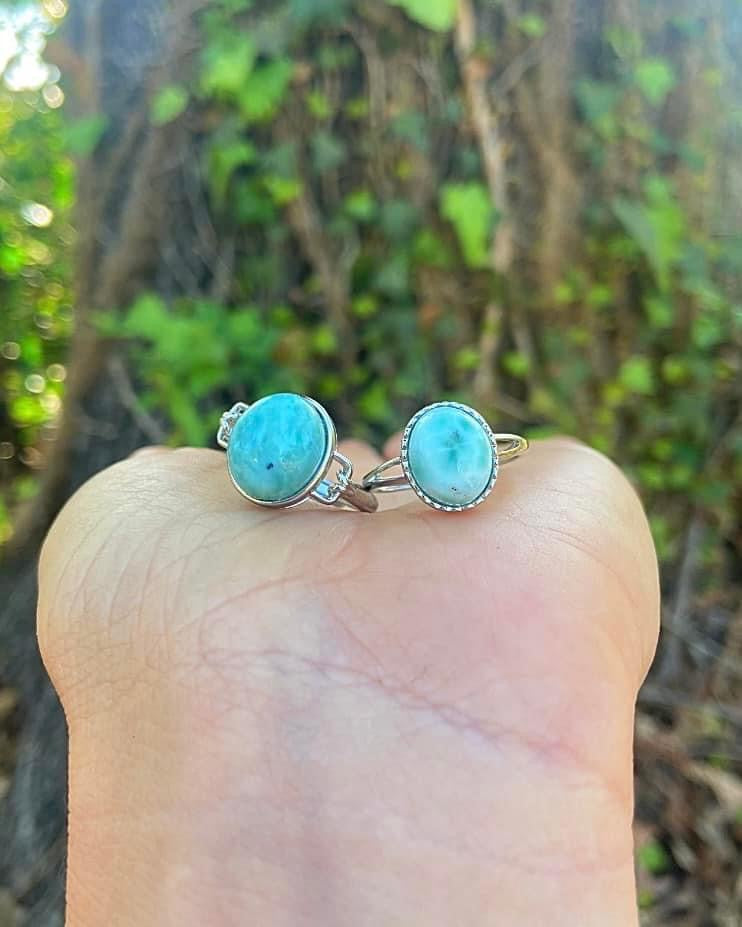 Larimar Rings