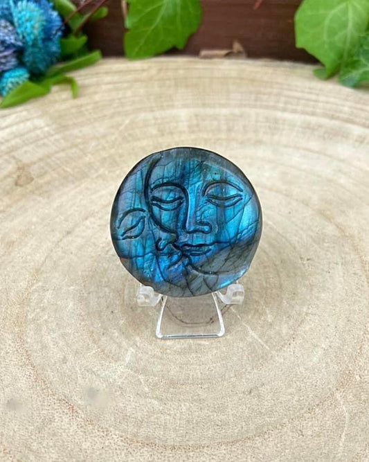 Labradorite Sun and Moon