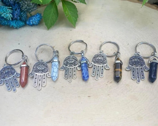 Hamsa Pencil Point Keychains