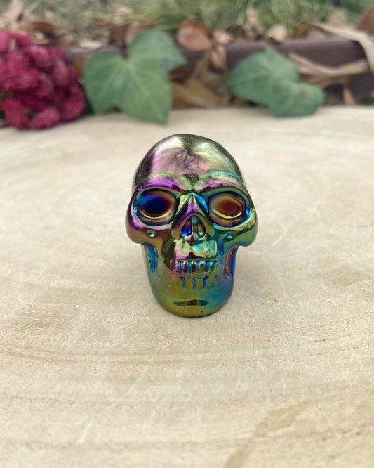 Titanium Aura Skull