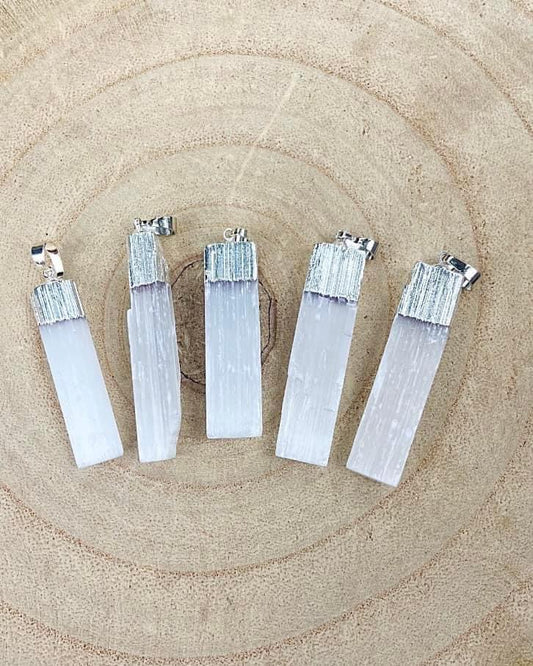 Satin Spar Pendants